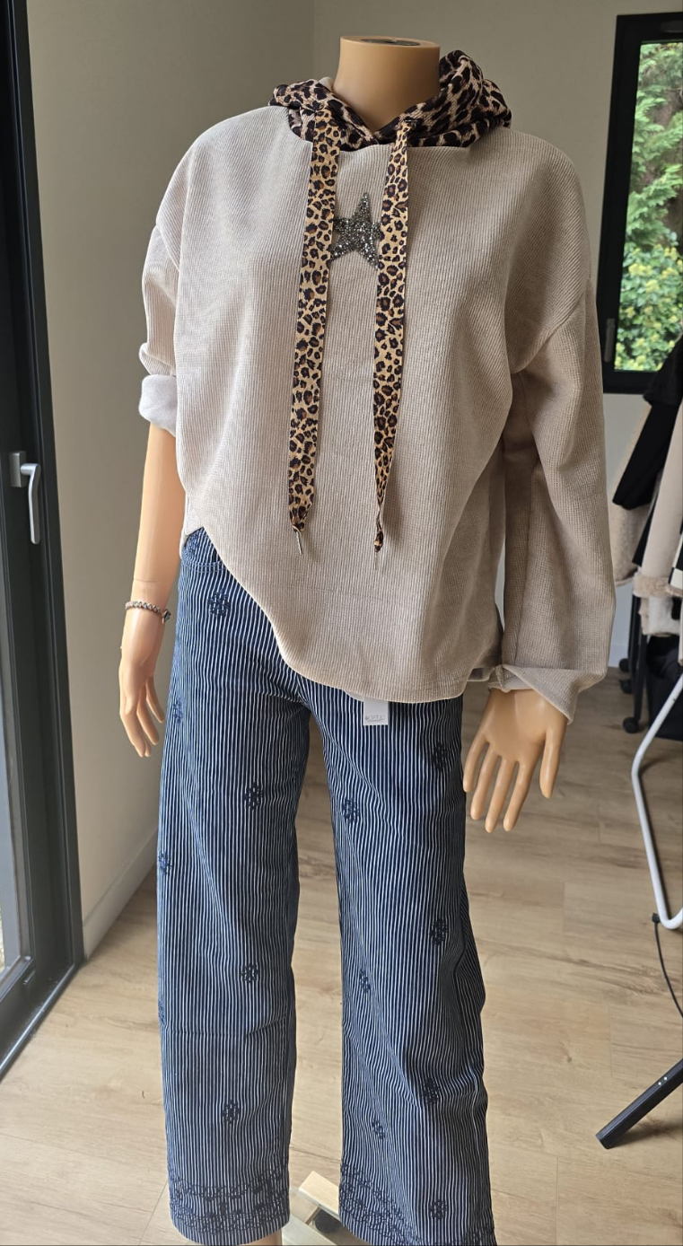Top Velours Mel