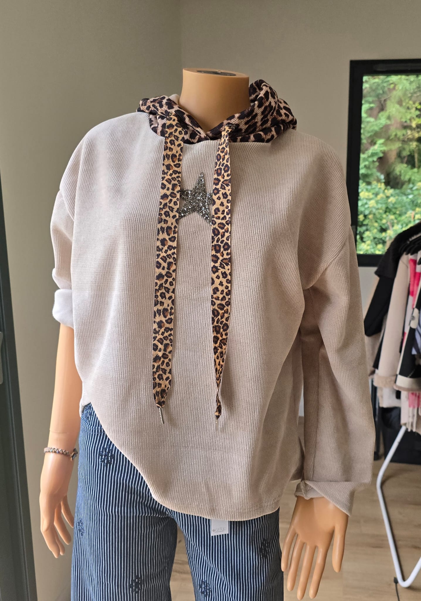 Top Velours Mel