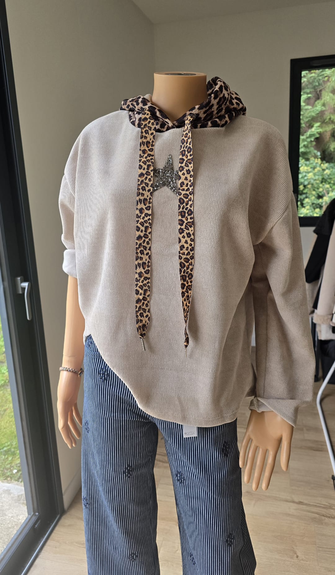Top Velours Mel