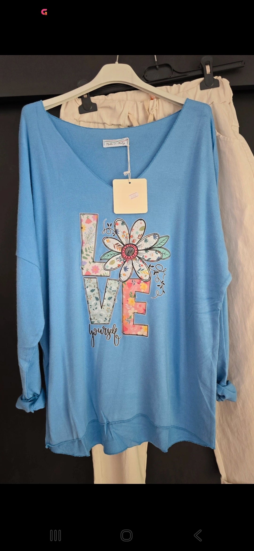 Pull Fleurette