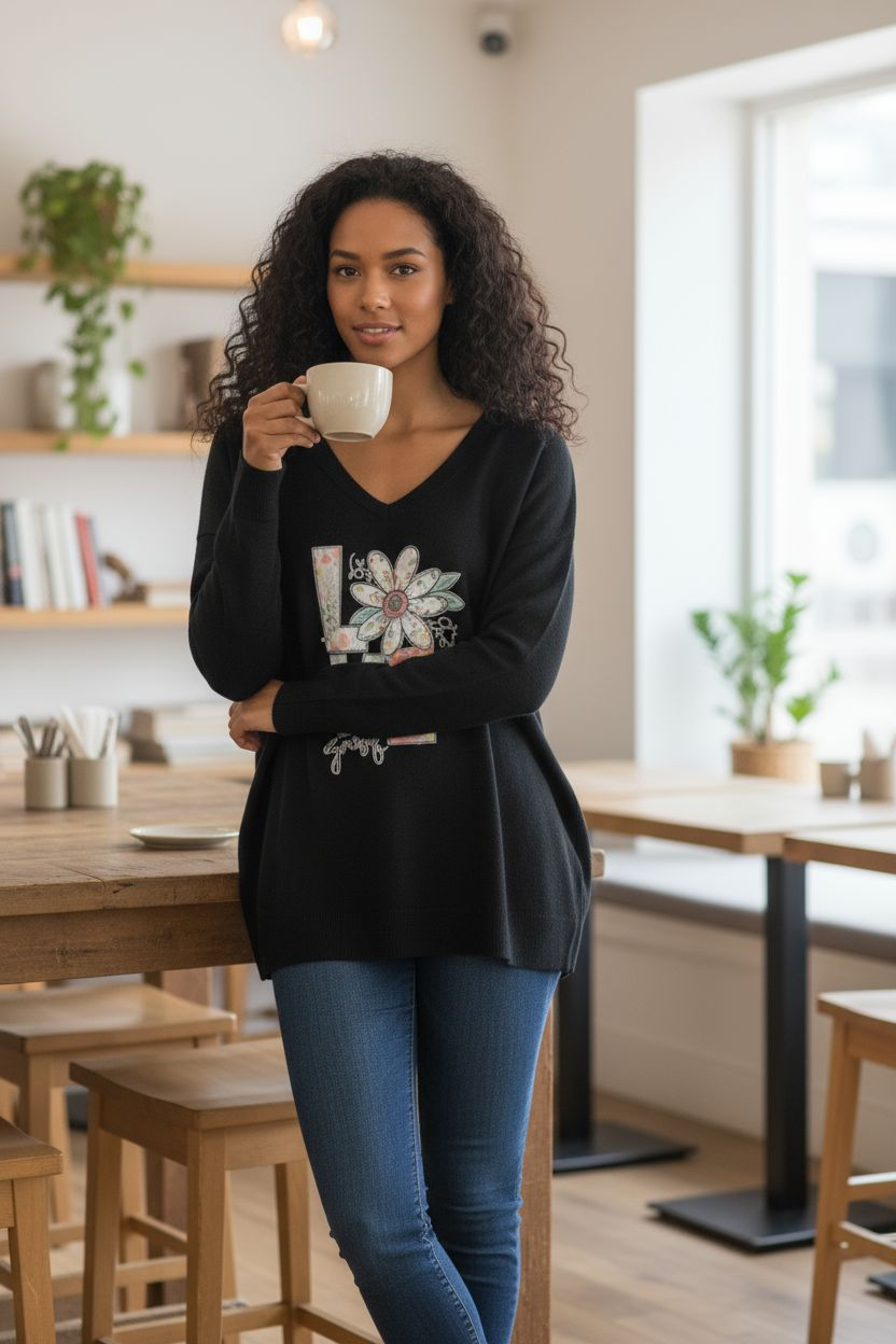 Pull Fleurette