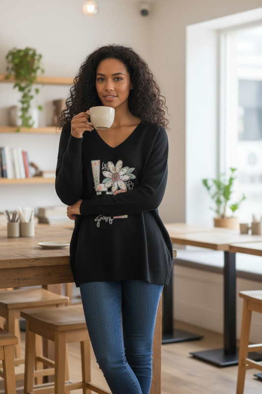 Pull Fleurette