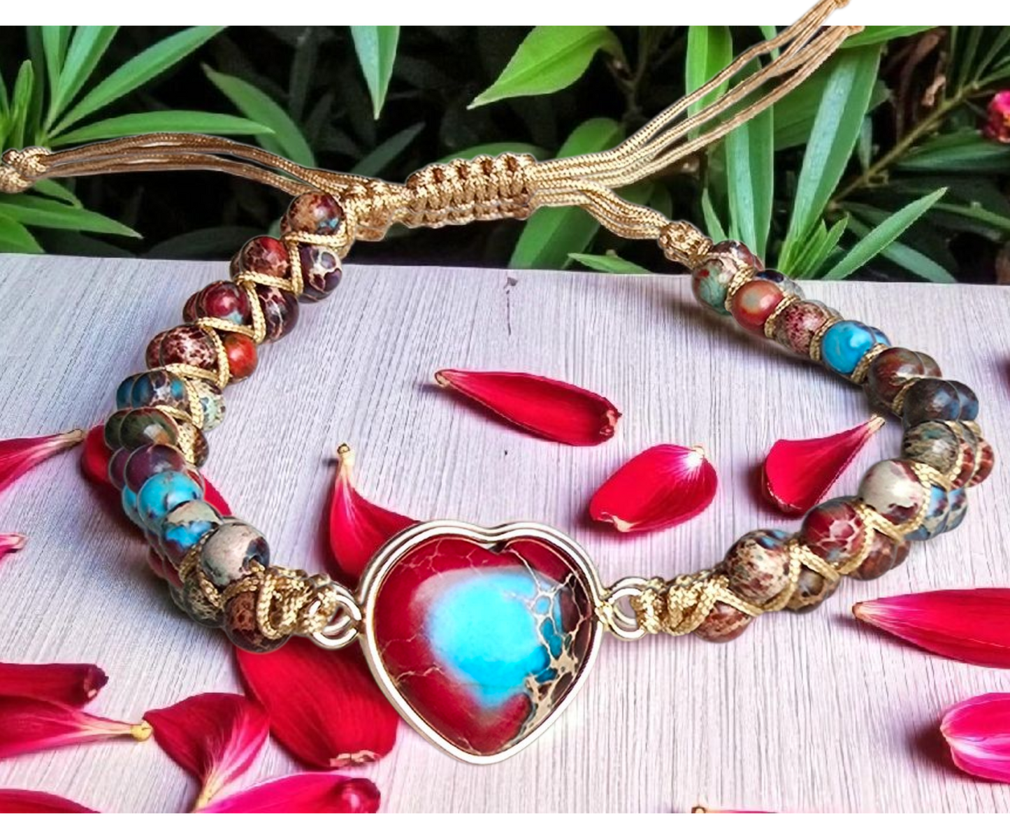 Bracelet lacet Coeur