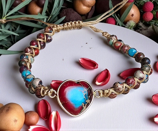 Bracelet lacet Coeur