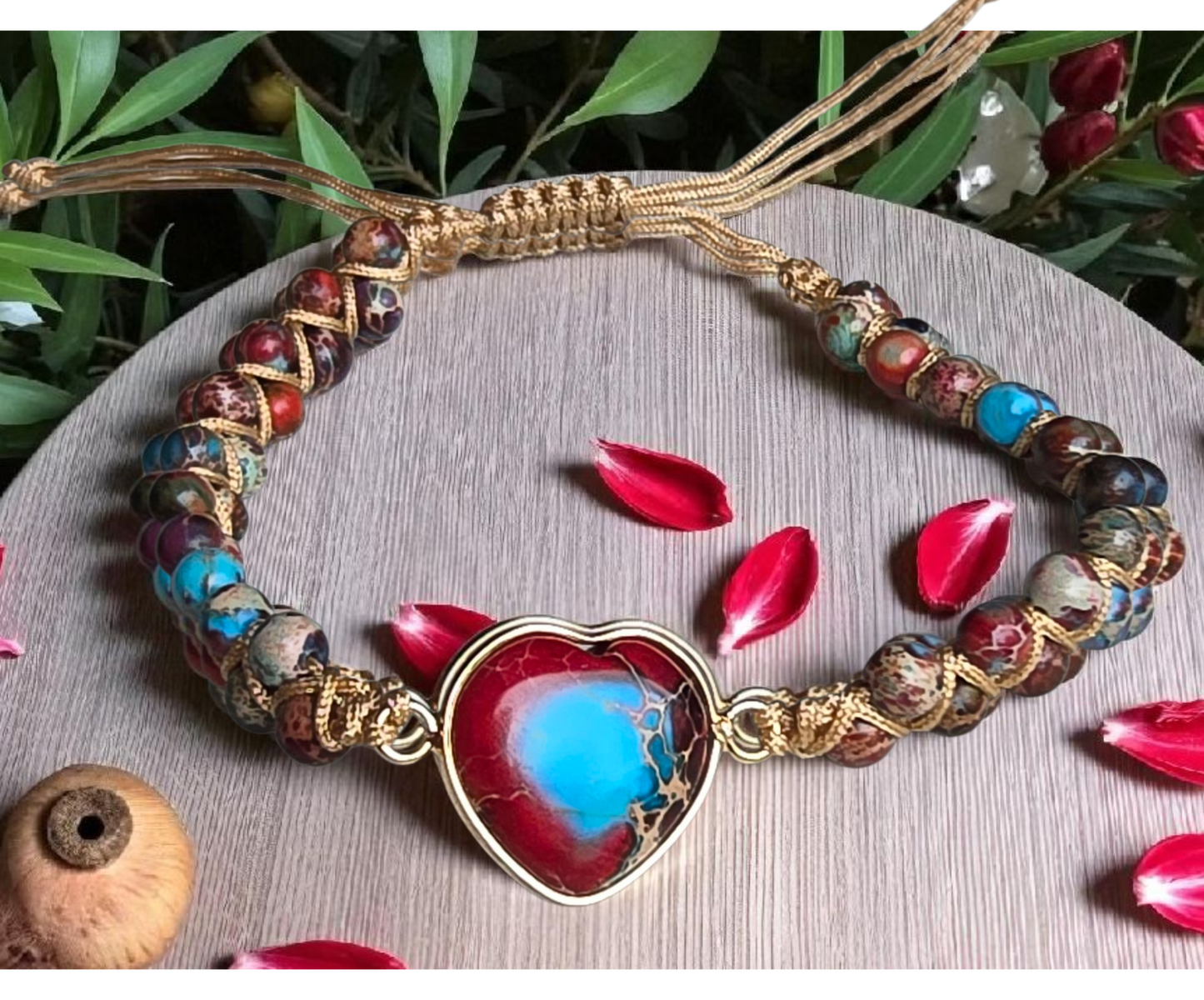 Bracelet lacet Coeur