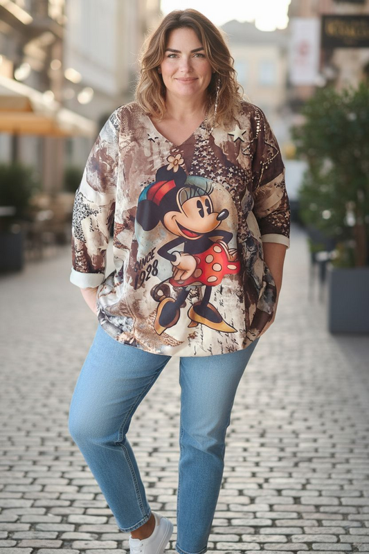 Top Minnie Rouge