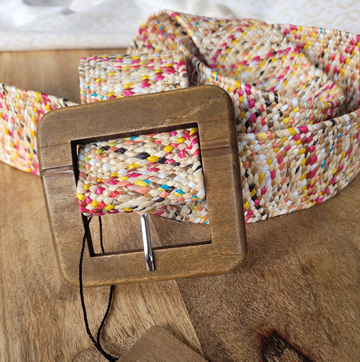 Accessoires : Ceinture elastique multicolore